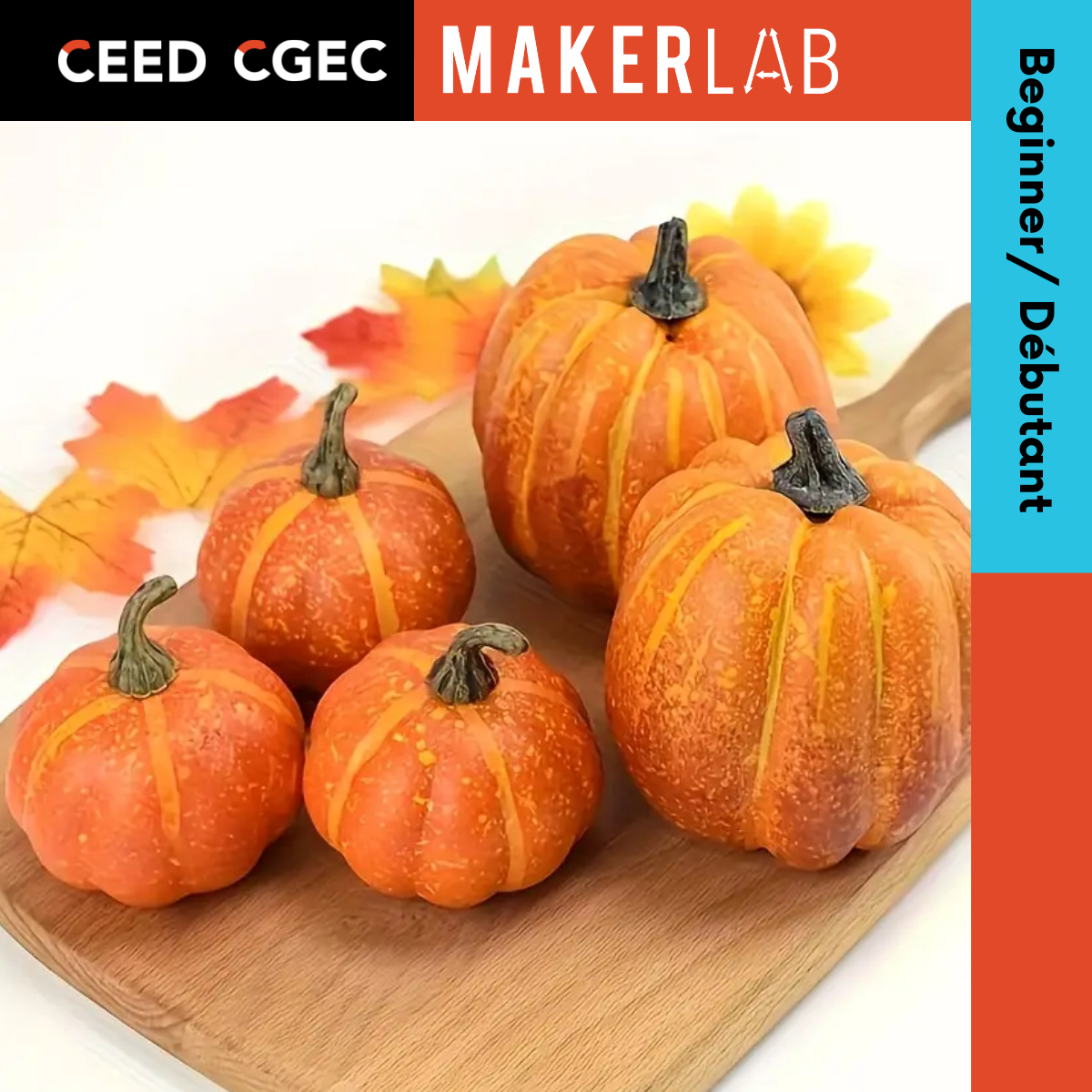 3D Printing Workshop - Intermediate: Fall-themed | Simpli